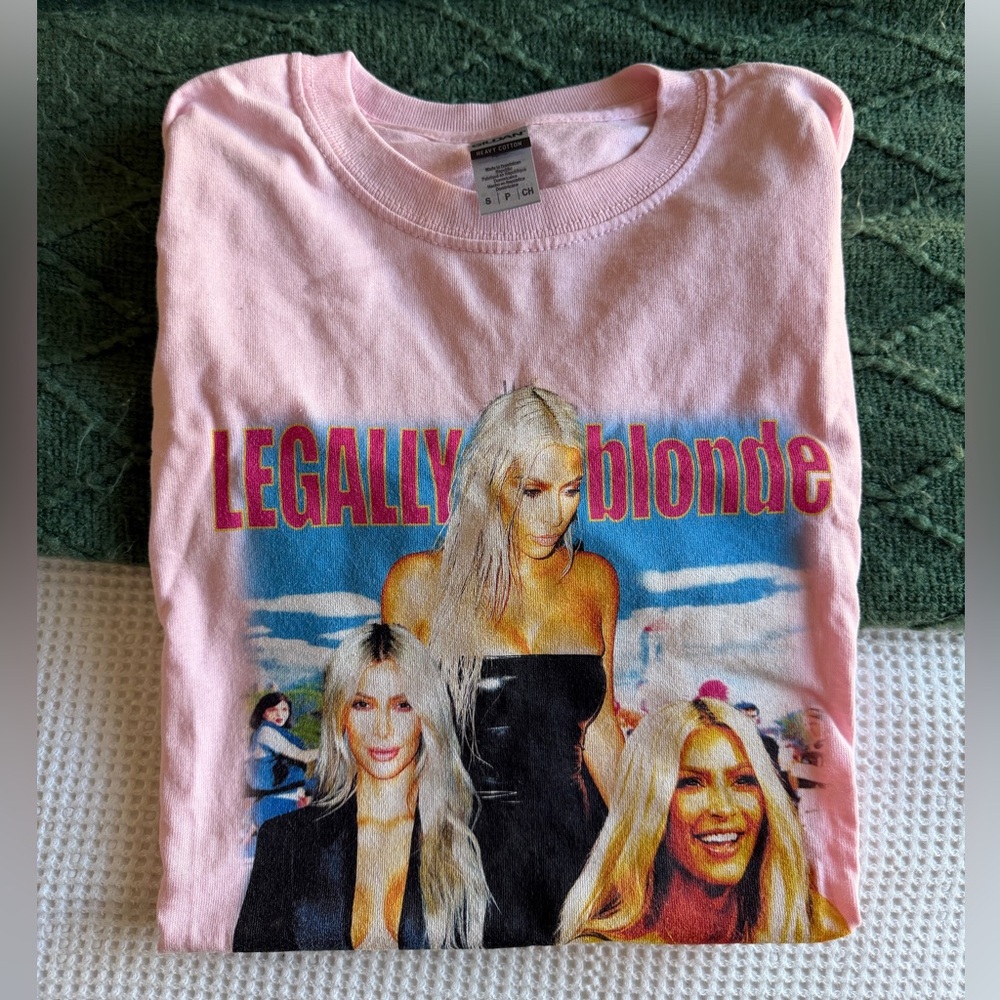Pink Kim K Graphic Tee